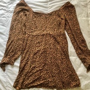 American Eagle Cheetah Dress